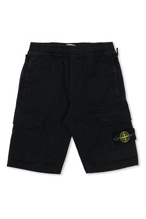 Compass-Badge Cargo Shorts STONE ISLAND KIDS | K1S16L100001S0012V0020